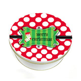 Christmas Stocking Cookie Tin