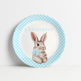 Easter Bunny Personalized Plate