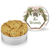 Boho Christmas Cookie Tin