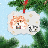Personalized Dog Breed Ornament