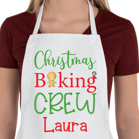Gingerbread Baking Crew Apron
