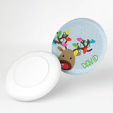 Personalized Lighted Deer Plate