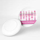 Personalized Pink Nutcracker Christmas Plate