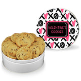 Personalized XO Heart Cookie Tin