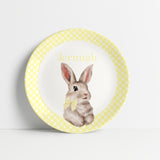 Easter Bunny Personalized Plate