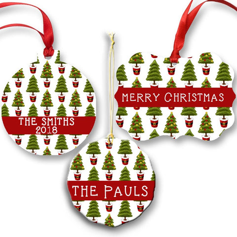 Personalized Christmas Tree Ornament  