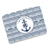 Personalized Baby Anchor Blankets