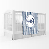 Personalized Baby Anchor Blankets