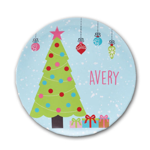 Personalized Children's Christmas Plate  