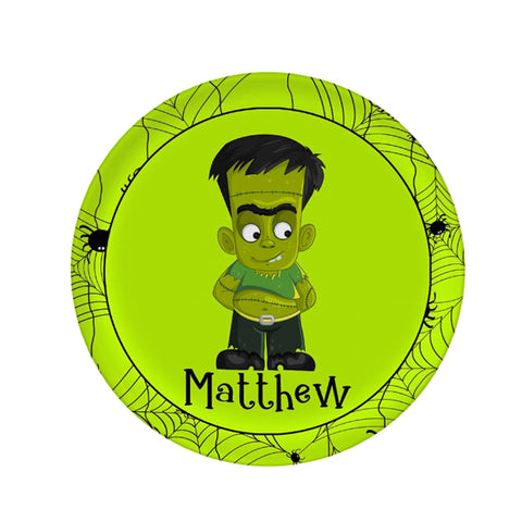 Personalized Frankenstein Plate