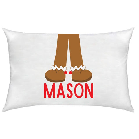 Personalized Gingerbread Pillowcase