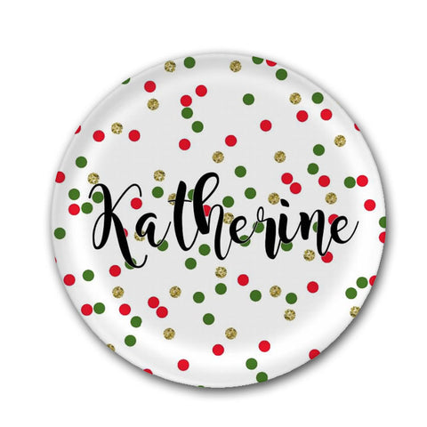 Personalized Christmas Plate With Name  