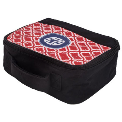 Monogram Lunchbox, Monogram Lunch Bag, Personalized Cooler Tote