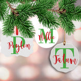 Personalized Christmas Ornaments  