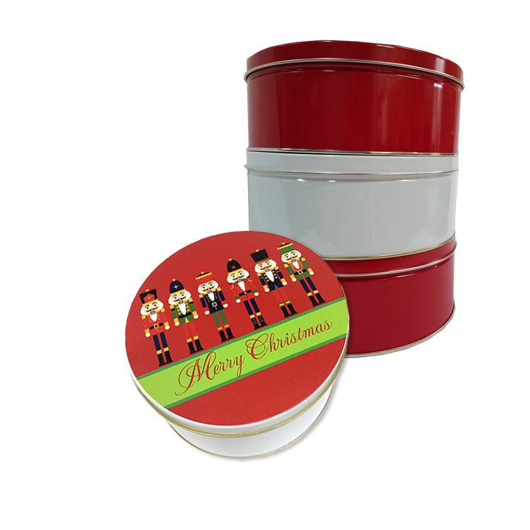 Personalized Nutcracker Cookie Tin Mad for Monograms Mad For Monograms