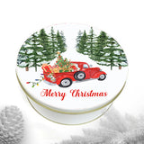 Christmas Truck Cookie Tin