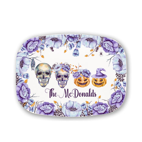 Personalized Halloween Platter