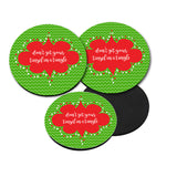 Don't Get Your Tinsel in a Tangle Coasters