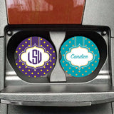 Personalized Team Colors Car Coasters