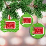 Personalized Christmas Tree Ornament  